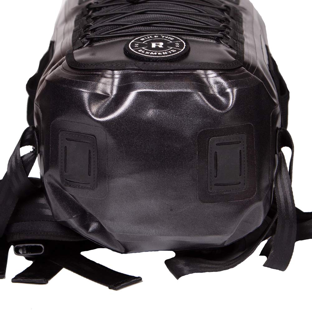 Rockagator Waterproof Backpack-KODIAK 40 Liter TPU Extreme Weather Pack (Black)