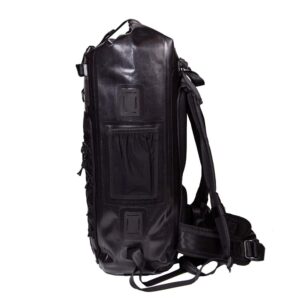 Rockagator Waterproof Backpack-KODIAK 40 Liter TPU Extreme Weather Pack (Black)