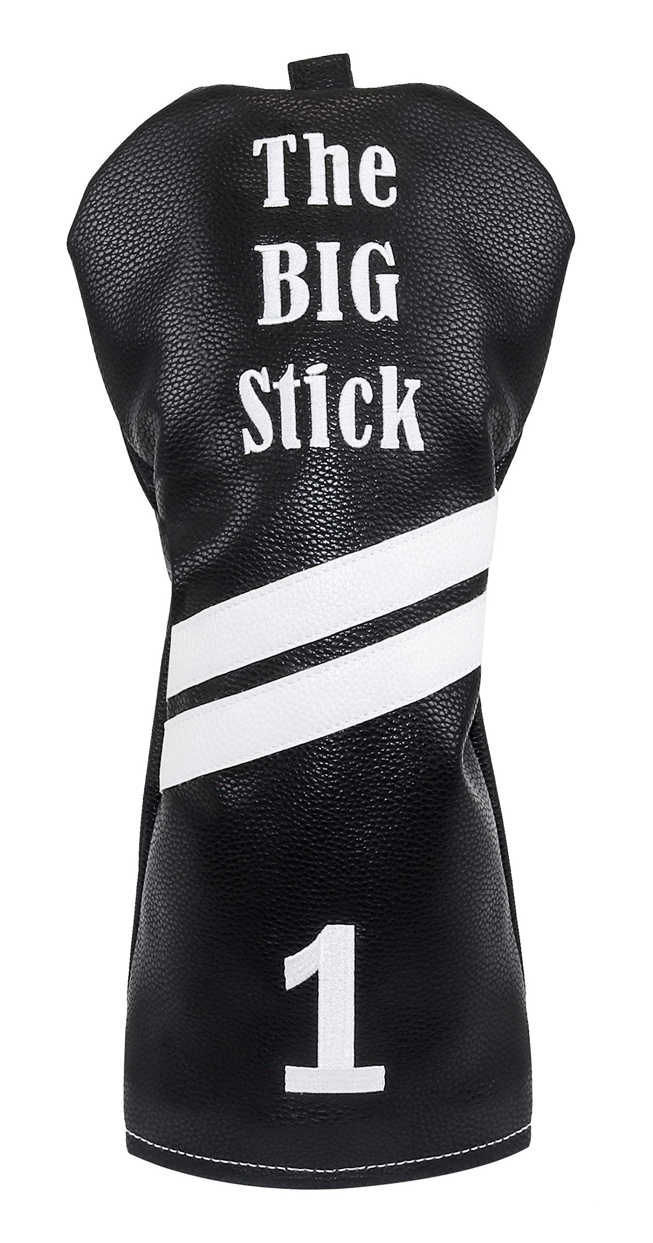 IZZO Golf BIG STICK Driver Headcover , black , Small