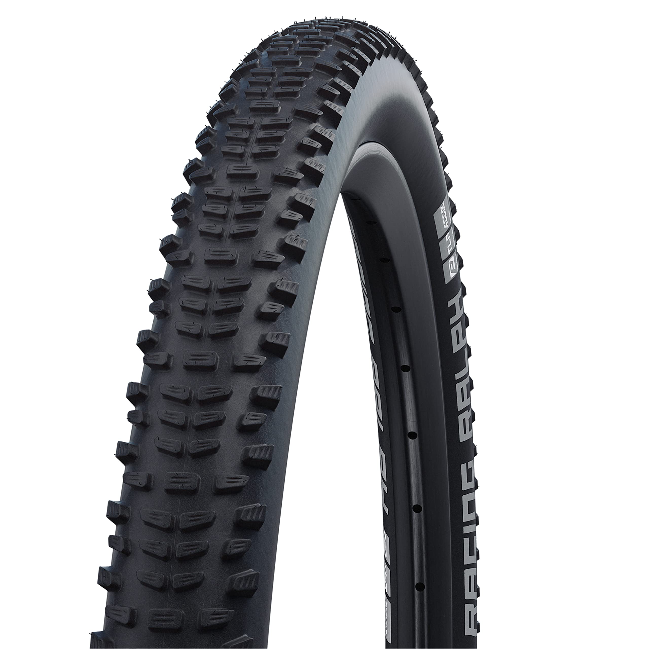 Schwalbe Unisex's Racing Ralph Perf, TwinSkin, TLR Tyres, Black, 57-559