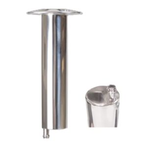 lee's rod holder - heavy duty - 0° - stainless steel