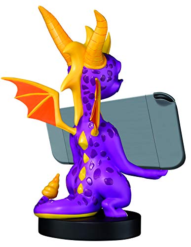 Exquisite Gaming Cable Guy - Spyro The Dragon XL - Charging Controller and Device Holder - Toy - Xbox 360