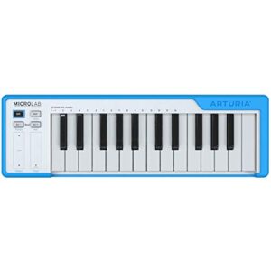 Arturia MicroLab 25 Key USB MIDI Keyboard Controller (Blue)