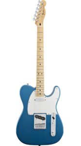 fender limited edition player telecaster electric guitar, maple fingerboard, lake placid blue