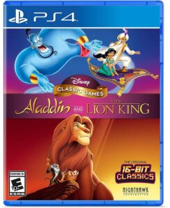 disney classic games: aladdin and the lion king - playstation 4