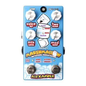 alexander pedals marshmallow artificial sweetener pitch shifter