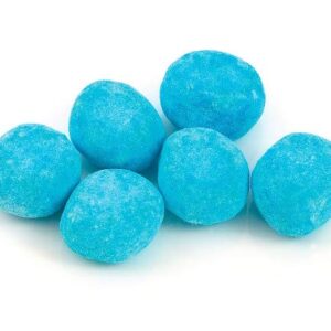 Original Bonds Of London Blue Raspberry Bon Bons Bag Sugar Dusted Raspberry Flavored Chewy Sweets Imported From The UK England