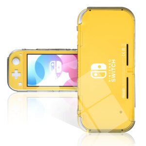 TPU Case for Nintendo Switch Lite, Clear Protective Case for Nintendo Switch Lite with Tempered Glass Screen Protector - Clear