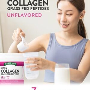 Nature's Truth Collagen Powder | 7 oz | Type I and III | Grass Fed, Paleo and Keto Friendly Collagen Peptides | Unflavored | Non-GMO and Gluten Free Supplement