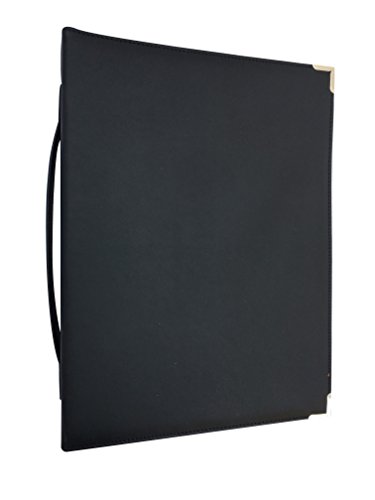 MSP Professional (9.5" x 12") Elastic Music/Choral Folder w/Handle & Detachable Strap + Bonus Set of Stray -MSP200 (Music Folder with 9 Elastic Cords)