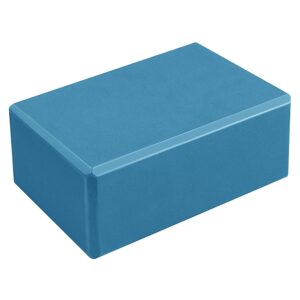 Sunshine Yoga 4" Yoga Block, 10 Pack Bulk EVA Foam Yoga Blocks, Firm and Supportive Yoga Brick for Stretching and Workout, Balance Foam for Schools and Studios, 4" x 6" x 9", Oceanside