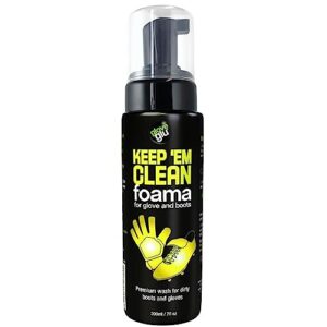 gloveglu Keep 'Em Clean Foama for Goalkeeper Gloves and Football Boots, 200ml