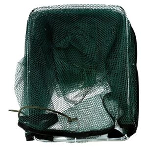 Automatic Fishing Trap Net Nylon Foldable Fishing Bait Trap Fishing Gear for Crab Minnow Shrimp(6 Hole)