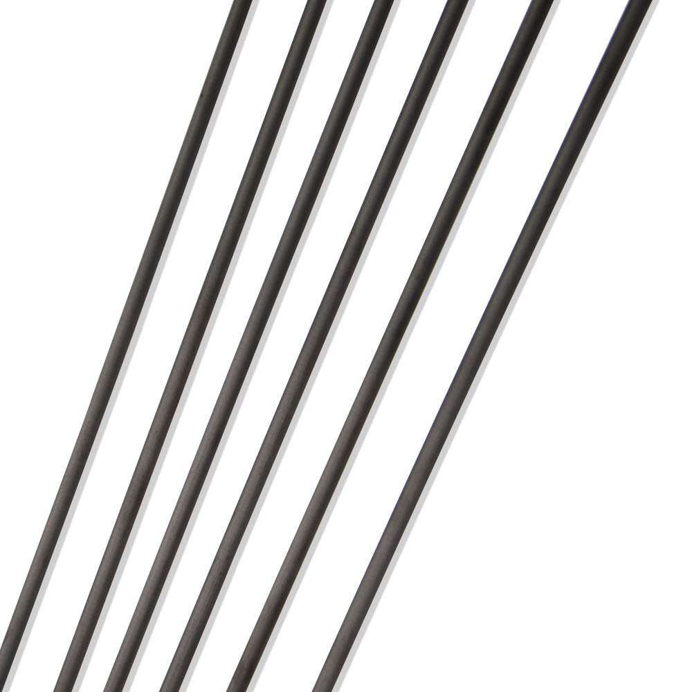 SHARROW 12 Pack 34" Archery Carbon Arrows Practice Hunting Arrows 500 Spine with 4 Inch Shield Real Turkey Feathers 100 Grain Removable Tips for Compound Recurve Bow (Arrows)