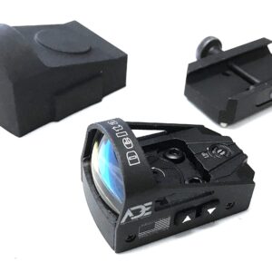 Ade Advanced Optics RD3-012-G-1 6moa Green Dot Sight for Handgun Compatible with Doctor/Venom/Fastfire Red Dot Footprint