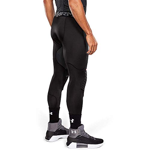 Under Armour Gameday 2 Pad 3/4 Basketball Tight, BLK,LG