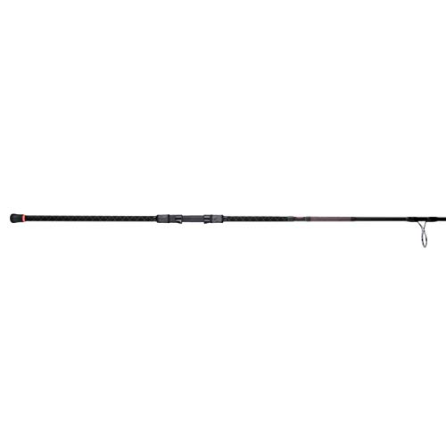 PENN Prevail II 11’ Surf Spinning Rod; 2-Piece Fishing Rod, 15-30lb Line Rating, Medium Heavy Rod Power, Moderate Fast Action, 2-6 oz. Lure Rating, Black, Red