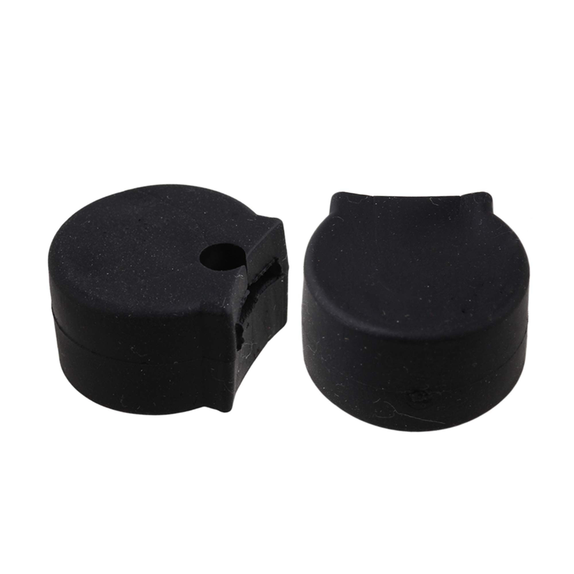 Black Rubber Thumb Rest Cushion Protector for Most Clarinet Pack of 5