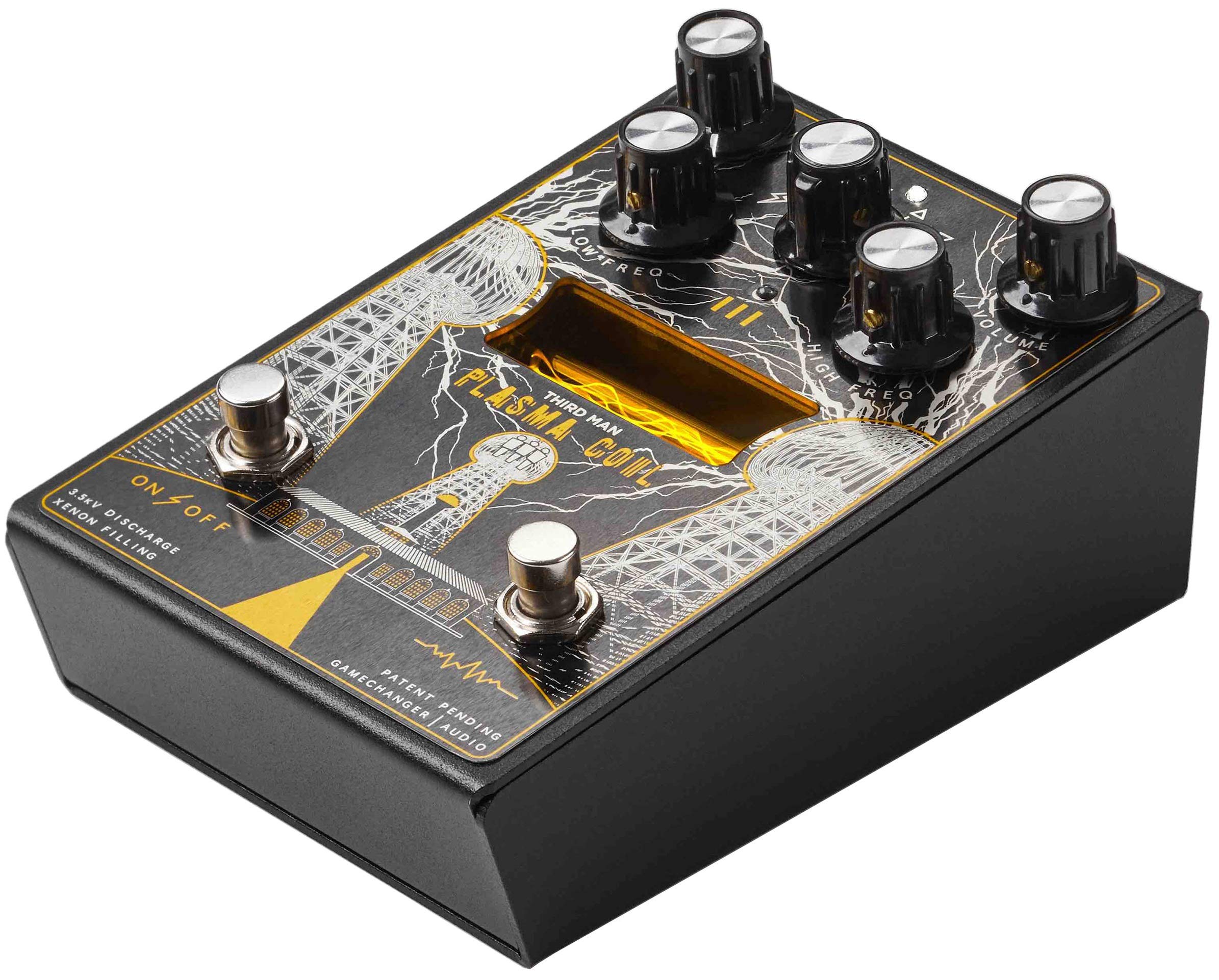 Gamechanger Audio Third Man Records PLASMA Coil High Voltage Distortion Effect Pedal