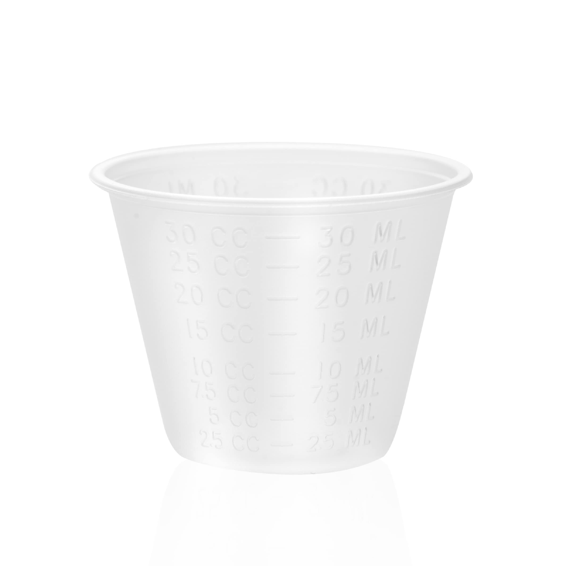 Dealmed Medicine Cups – 200 Medicine Measuring Cups, Graduated, 1oz Disposable Plastic Medicine Cups, Ideal for Doctor's Offices, School Nurse's, Hospitals, at Home and More