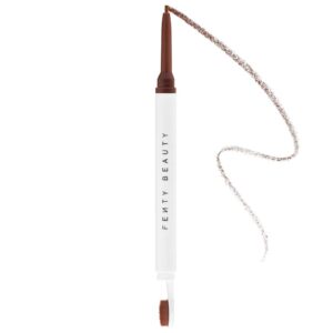 fenty beauty by rihanna brow mvp ultra fine brow pencil & styler soft red