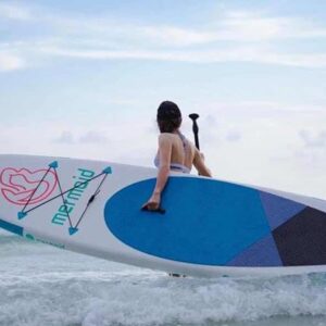 YASKA Inflatable Paddle Board for Adults, Stand up Paddle Board with Premium SUP Accessories Fin, Leash, Hand Pump, Backpack for Adult（Blue）