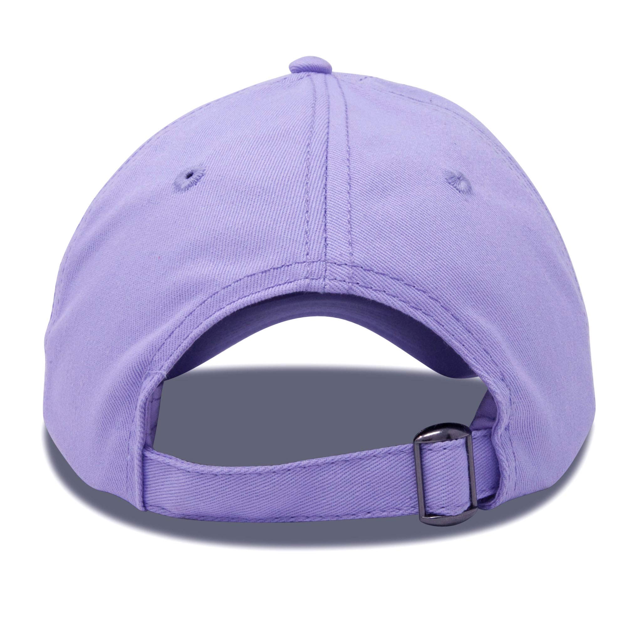 DALIX Ghost Embroidery Dad Hat Baseball Cap Cute Halloween in Lavender