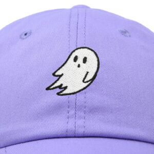 DALIX Ghost Embroidery Dad Hat Baseball Cap Cute Halloween in Lavender