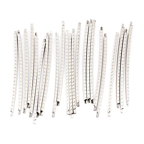 Musiclily Pro 2.7mm Stainless Steel Jumbo Gauge 24-Pieces Fret Wire Set Compatible with USA Les Paul/Epiphone Guitar