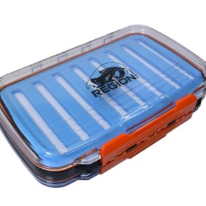 Region Fishing Double Sided Waterproof Fly Box for Nymphs and Streamers