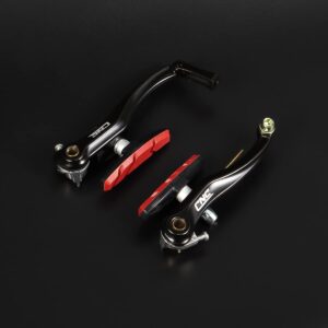 CNC Bicycle V Brake Set for Front/Rear Wheel, Linear Pull V Brakes with 70mm(L) Pads