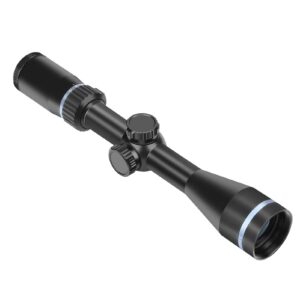 feyachi falcon 3-9x40mm rifle scope, bdc reticle 4-inch long eye relief second focal plane riflescopes, matte black 1 inch tube