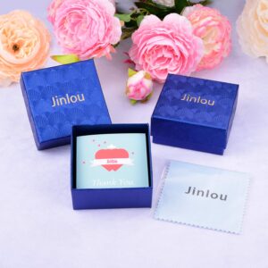 Jinlou Loved Ones Urn Pendant Necklace 925 Sterling Silver Keepsake Memorial Heart Cremation Jewelry for Women(Simple)