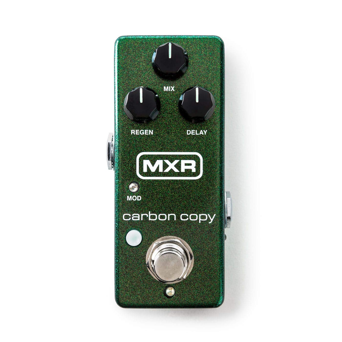 MXR M299 Carbon Copy Mini Analog Delay Bundle with 2 Patch Cables and 2 Instrument Cables