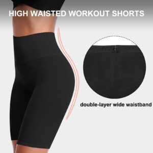 K-CHEONY Women's Biker Shorts Cotton High Waisted Slip Shorts Boy Shorts Underwear Yoga Workout Gym Shorts Leggings