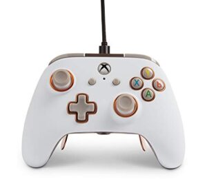 powera fusion pro wired controller for xbox one - white