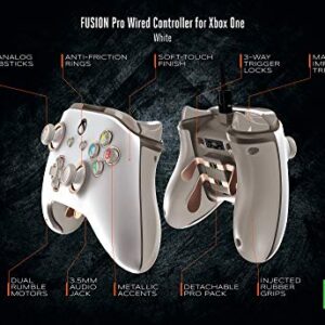 PowerA Fusion Pro Wired Controller For Xbox One - White