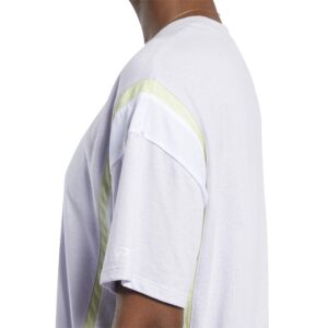 Reebok Workout Ready Meet You There Oversized Tee, Lilac Frost, 2XS