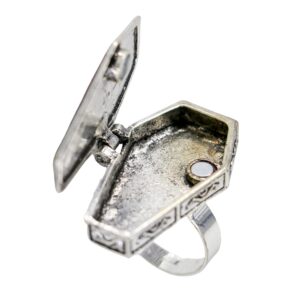 Arsimus Openable Casket Ring (Silver)