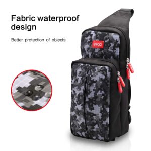 HEATFUN Bag for Nintendo Switch, Durable Shoulder Bag for Nintendo Switch and Nintendo Switch Accessories - Camouflage