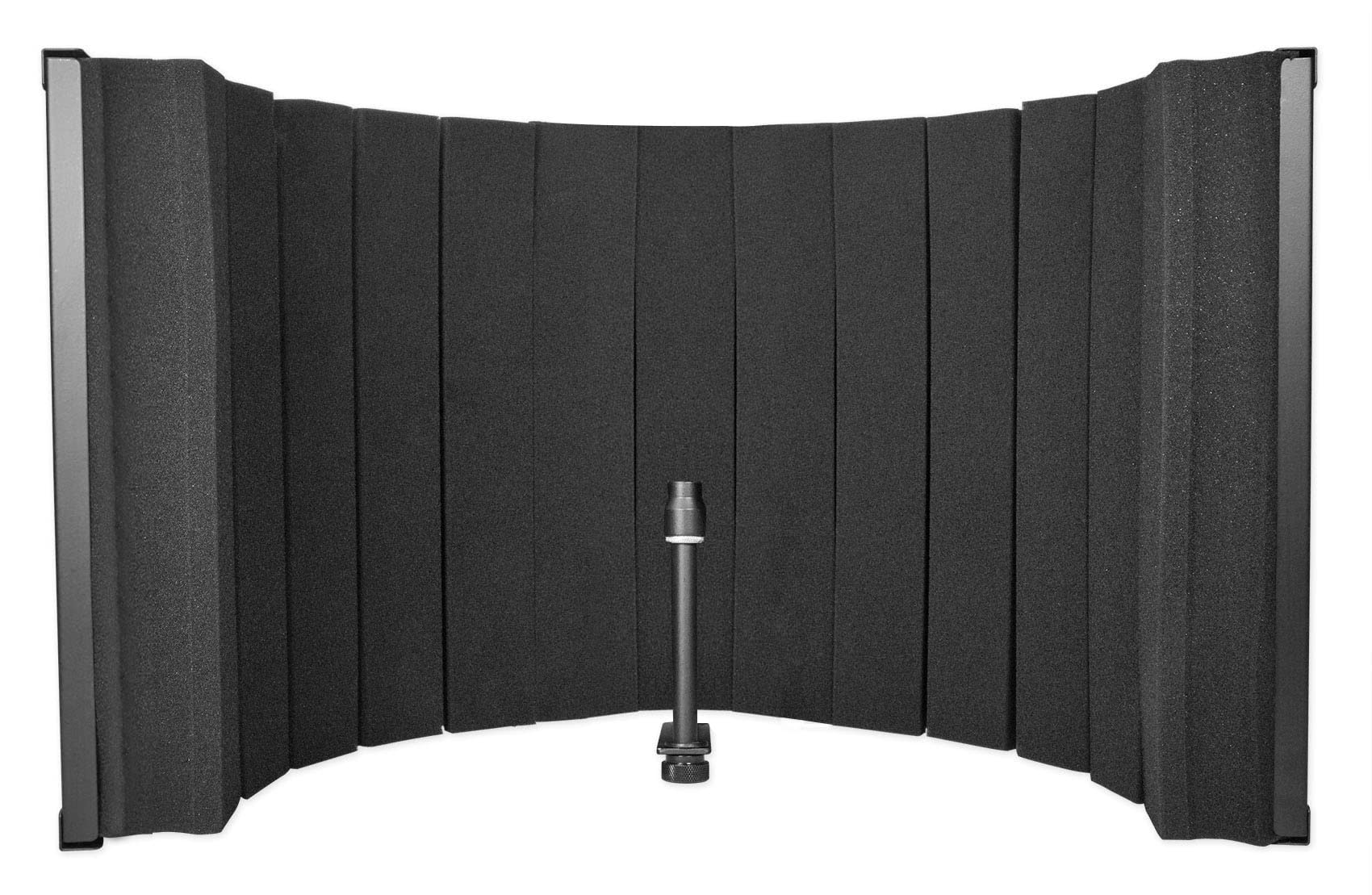 Rockville Large Studio Mic Isolation Shield Vocal Recording Booth (ROCKSHIELD 4)