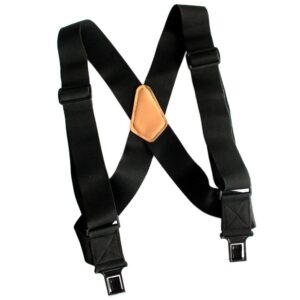 MELOTOUGH Outback Side Clip Trucker Suspenders/Perry Suspenders with 2inch Width Elastic