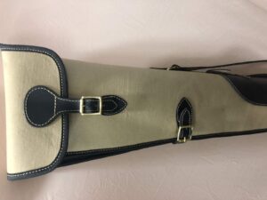 equinez tools raxine leather hunting shot gun case