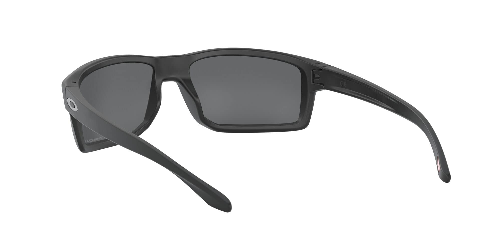 Oakley Men's OO9449 Gibston Square Sunglasses, Matte Black/Prizm Black Polarized, 60 mm