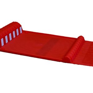 Maxsa 37359-RS Park Right 21" x 11" x 2" Parking Mat, Red