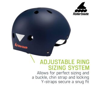 Rollerblade Kids RB JR Helmet, Midnight Blue Medium