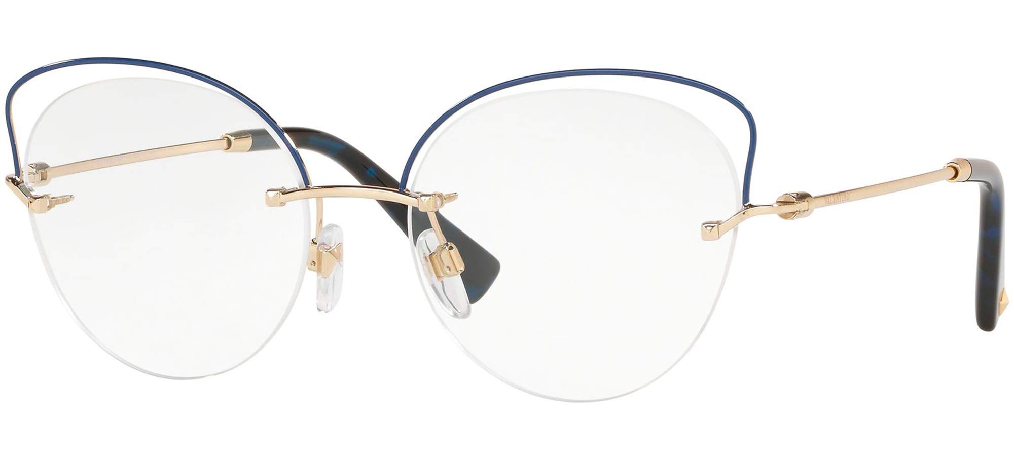 Eyeglasses Valentino VA 1015 3034 Pale Gold/Blue