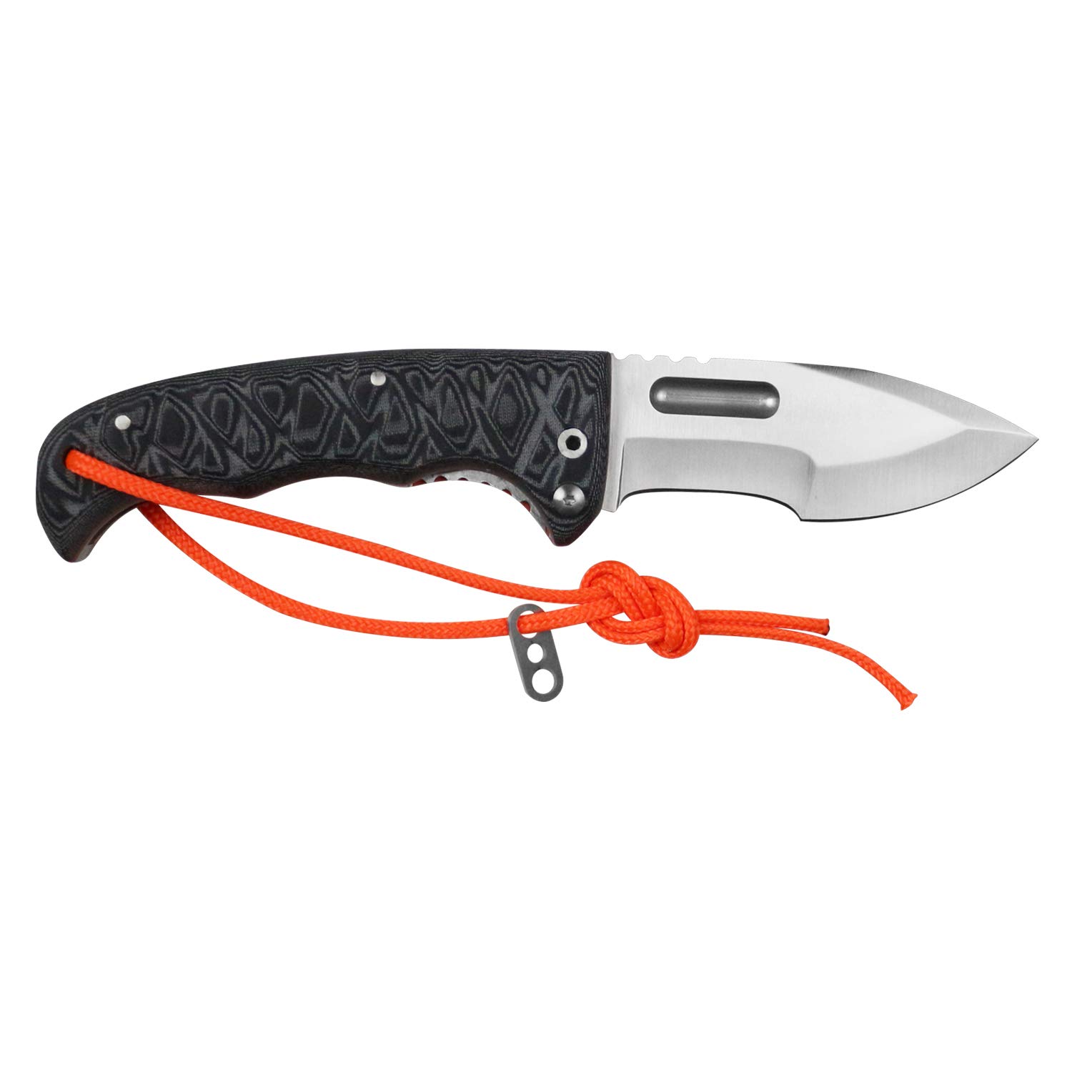 iFIELD Tactical folding knife convertible into a fixed blade knife Workout EL29120, 3.9 inch. blade, bolts supporting up to 1763 lb of pressure, multifunction tool for hunting, fishing, adventure