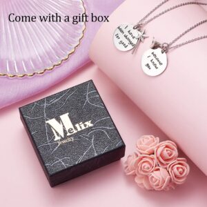 Melix Home Wicked the Musical Necklace Because I Knew You,I Have Been Changed for Good Gifts for Sister Friendship Gifts BFF Gifts Necklace Set of 2 (necklace)