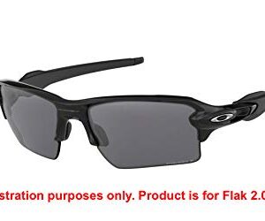 Oakley Original Flak 2.0 XL OO9188 Black Iridium Polarized REPLACEMENT Lenses